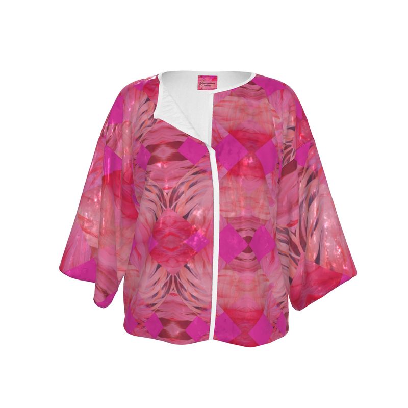 Funky Pink Kimono Jacket - FFL Signature Collection