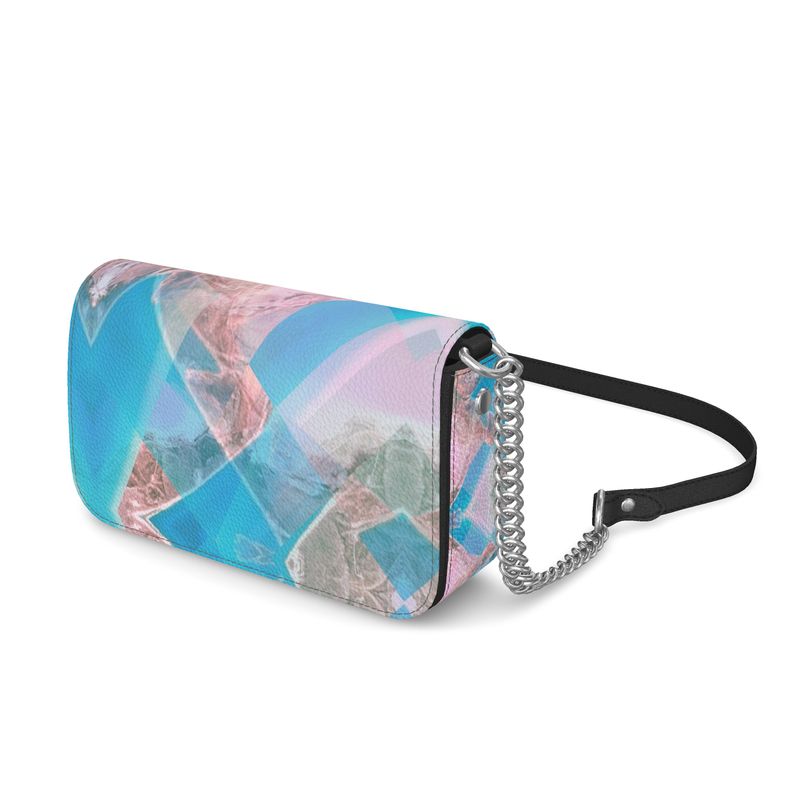 Flap Over Box Bag - Pink Lakes of Geraldton Collection