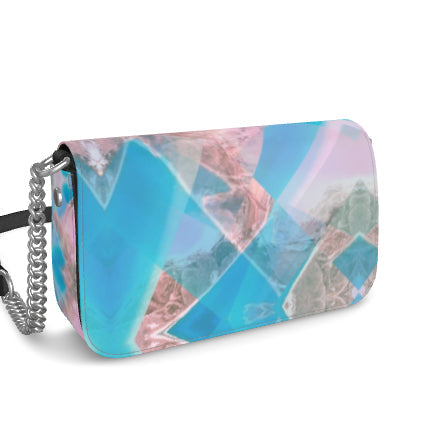 Flap Over Box Bag - Pink Lakes of Geraldton Collection