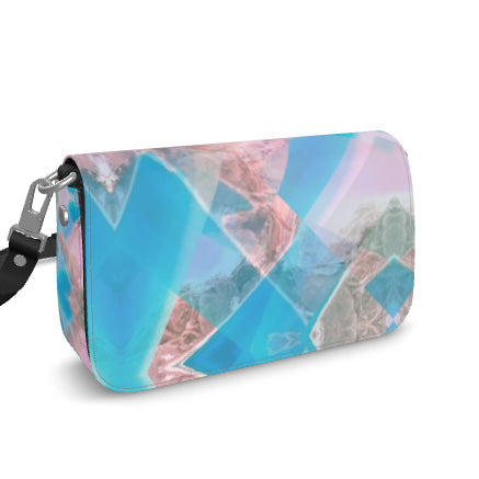 Flap Over Box Bag - Pink Lakes of Geraldton Collection