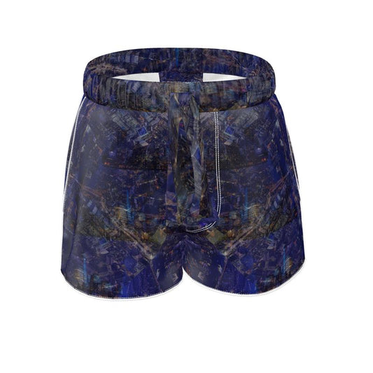 Women's Luxury Pyjama Shorts - Manhattan Nights Collection