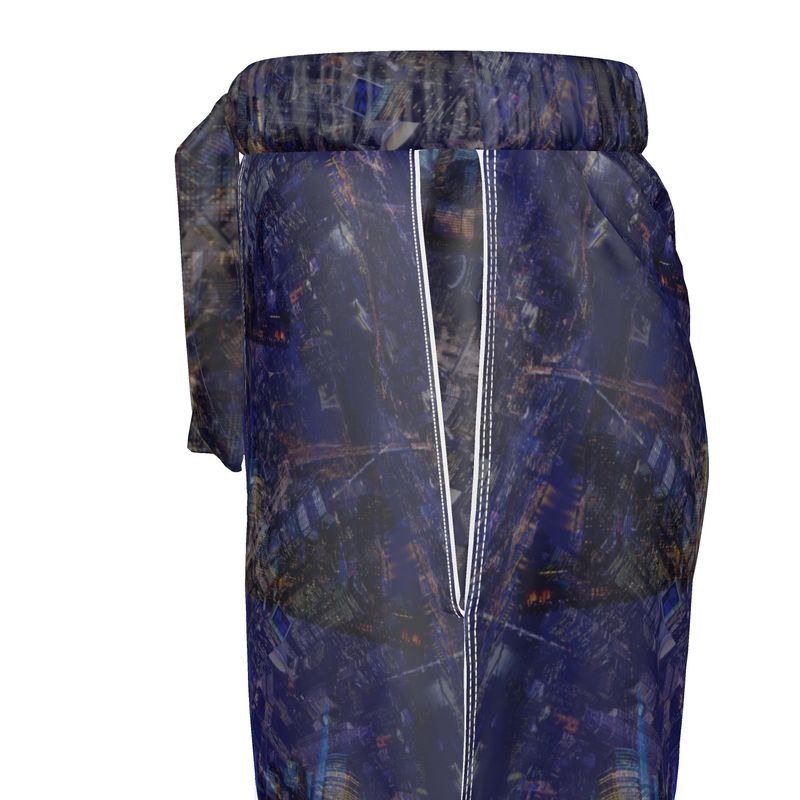 Women's Luxury Pyjama Shorts - Manhattan Nights Collection