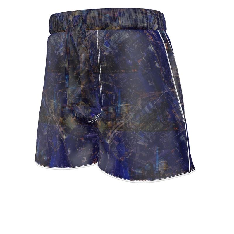 Women's Luxury Pyjama Shorts - Manhattan Nights Collection