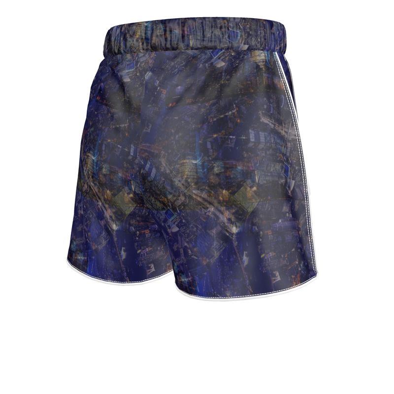 Women's Luxury Pyjama Shorts - Manhattan Nights Collection