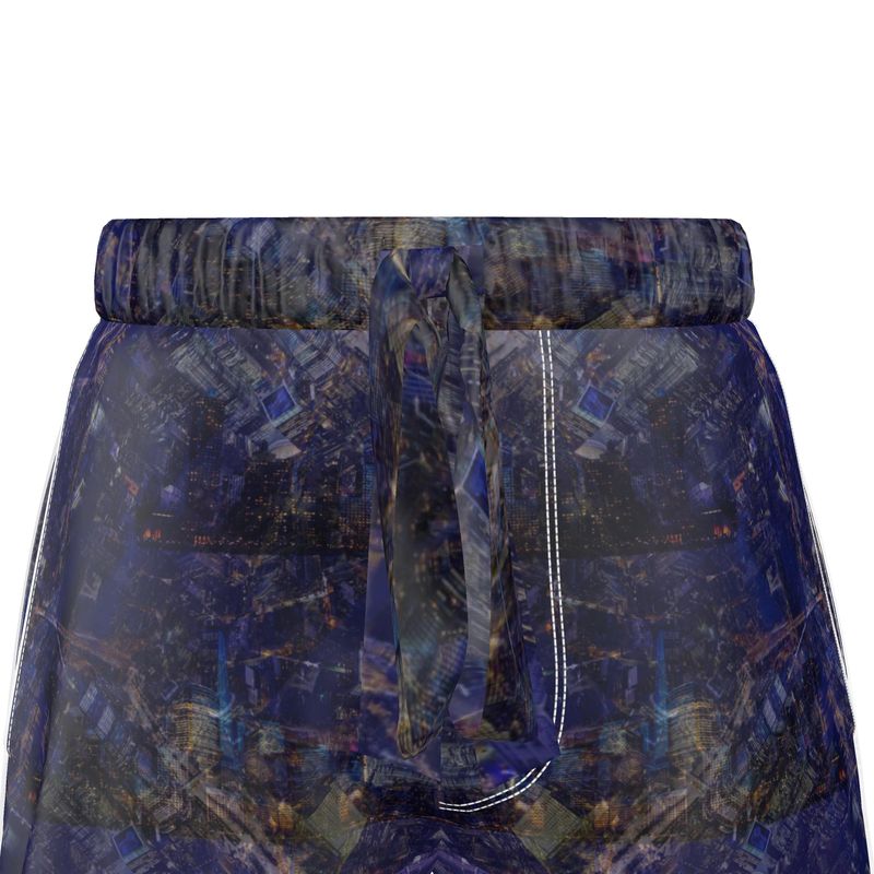 Women's Luxury Pyjama Shorts - Manhattan Nights Collection