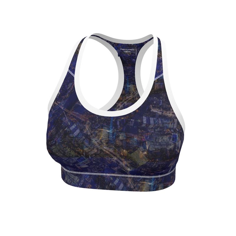 Sports Bra - Manhattan Nights Collection