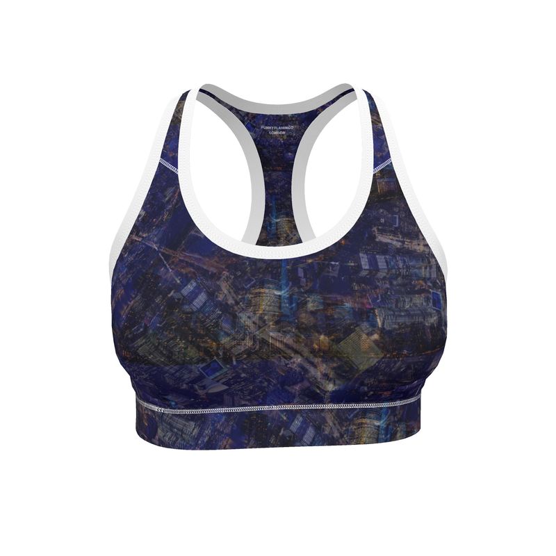 Sports Bra - Manhattan Nights Collection