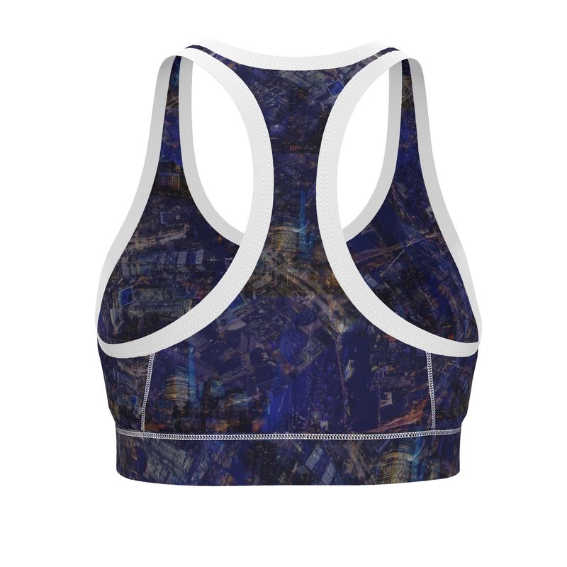 Sports Bra - Manhattan Nights Collection