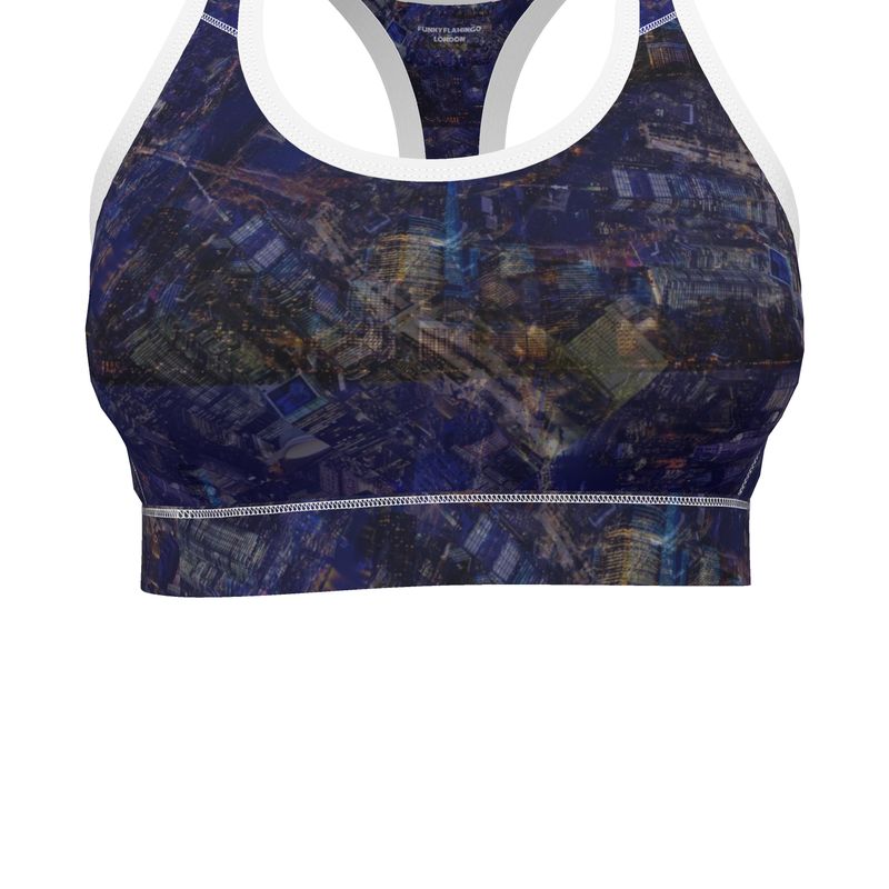 Sports Bra - Manhattan Nights Collection