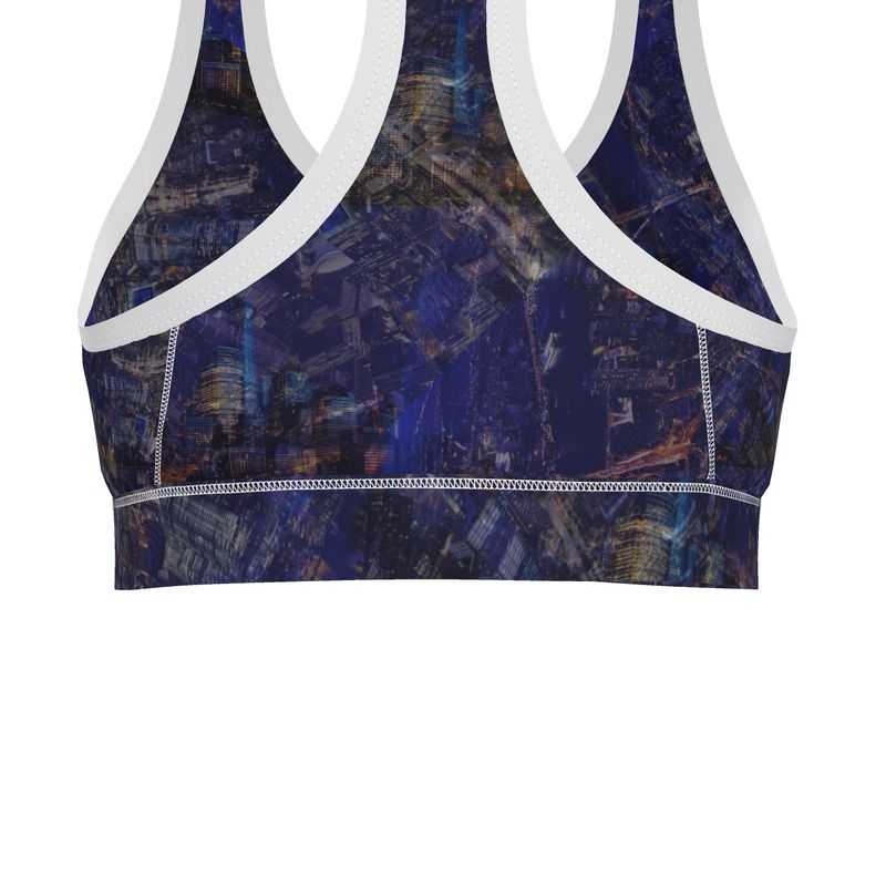 Sports Bra - Manhattan Nights Collection